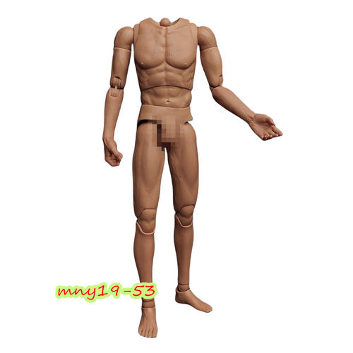 WorldBox MK100 AT020 1/6 Nude Body Man Tony hero man Action Figure Body - Picture 3 of 11