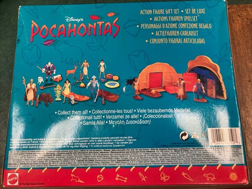 Disneys Pocahontas&Chief Powhatan figure collection set - Picture 5 of 6