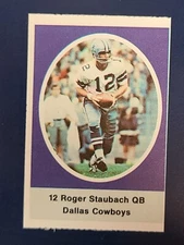 1972 Sunoco Football Stamps Complete Your Set You Pick Choose Players S to Z
