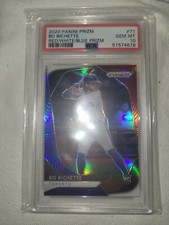 2020 PRIZM RED WHITE BLUE BASEBALL ROOKIE #71 BO BICHETTE RC PSA 10