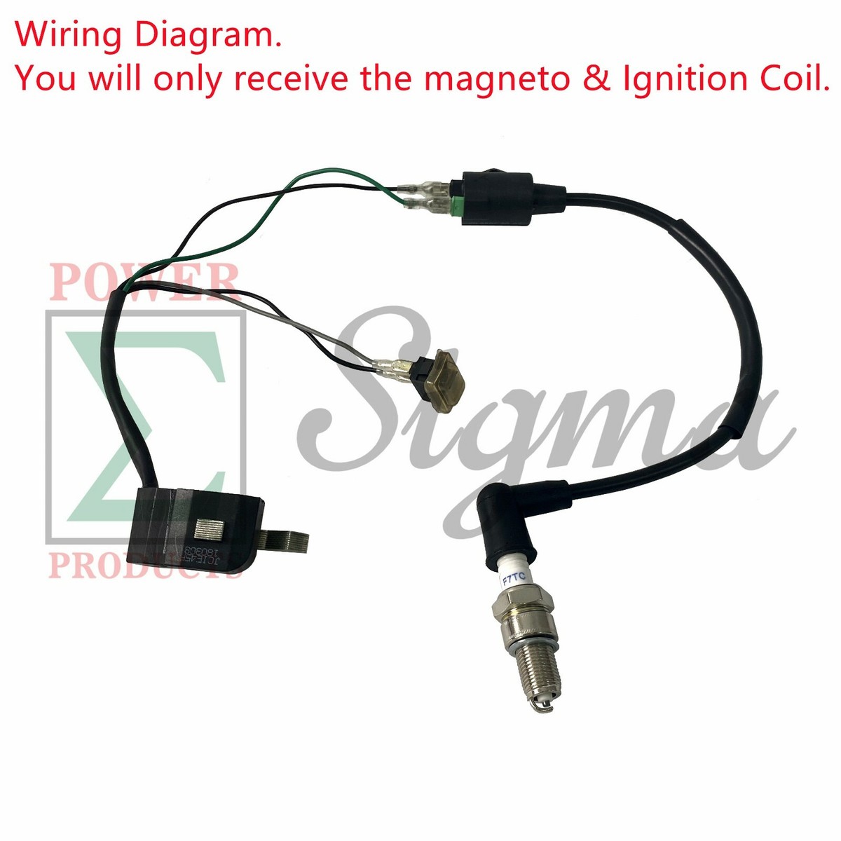 Ignition Coil For Harbor Freight Tail Gator Generator | Fits 63025, 63024 900W