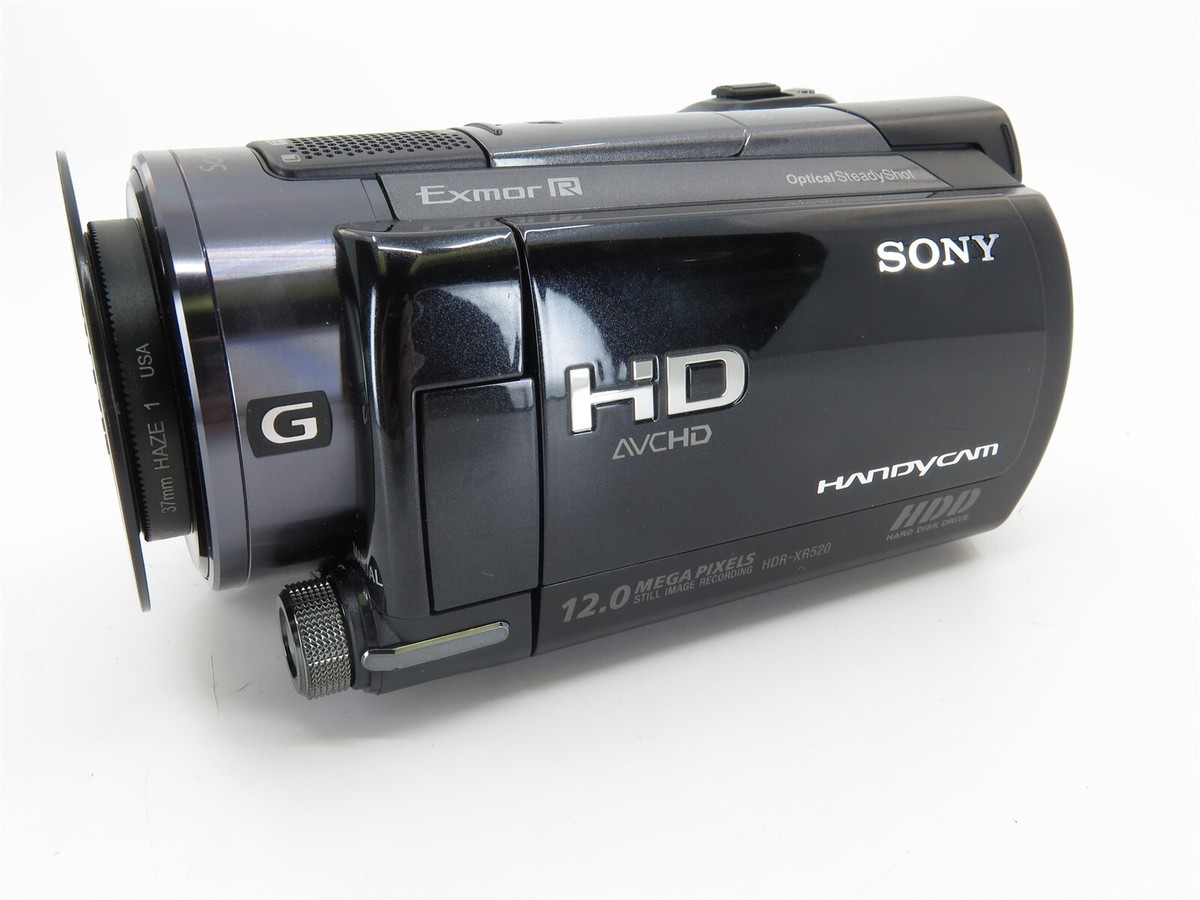 Sony HDR-XR520V 240 GB Camcorder - Black - Additional