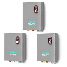 18/24/27kw Tankless Water Heater Electric Instant Hot for Whole House