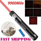 9900Mile Rechargeable Lazer Red Laser Pointer Pen Astronomy Visible Beam Light