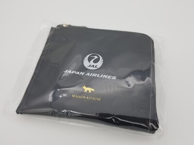 Maison Kitsune LM00107KJ0119P357 関税送料込 JAL Japan Airlines Maison Kitsune Amenity Kit Business Class