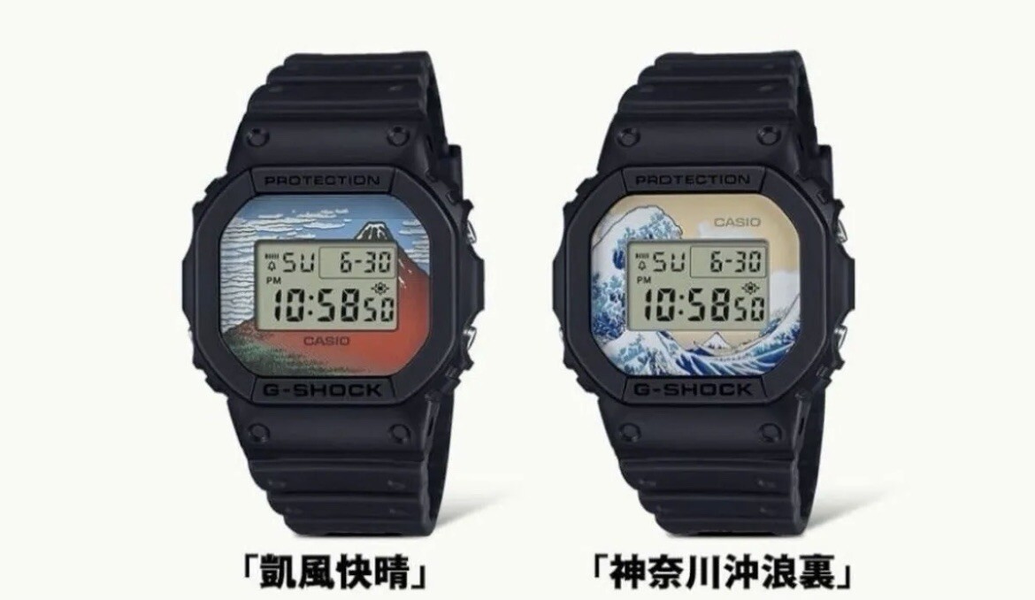 新品・未使用　DW-5600KHK24-1JR、DW-5600KHG24-1JR CASIO G-SHOCK DW-5600KHK24-1JR Hokusai Limited Japan Made