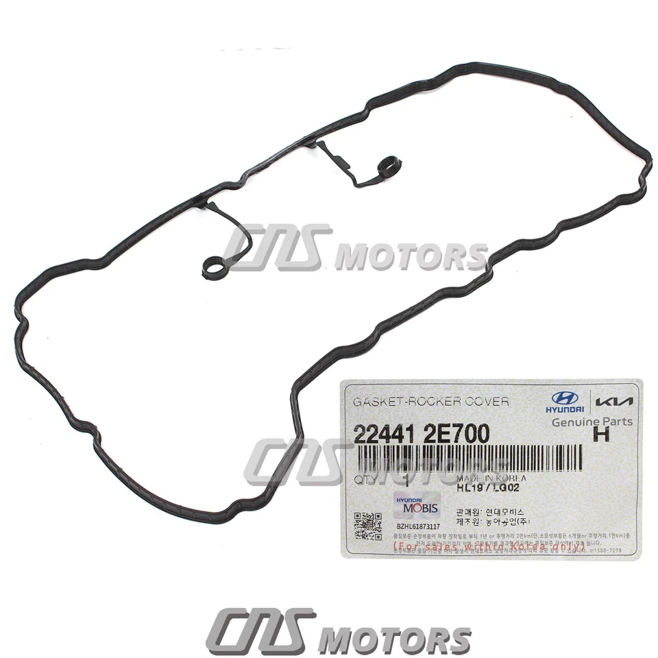 ✅OEM✅ Valve Cover Gasket for 17-22 Elantra Kona Veloster Forte Seltos Soul 2.0L Foto 2 de 4