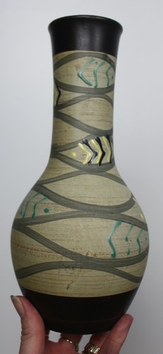 Vaso brocca ceramica Germania Ovest originale vintage ref 699-25 - Foto 5 di 6