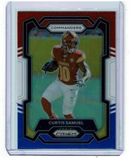 2023 Prizm - Red White Blue Prizm - Curtis Samuel