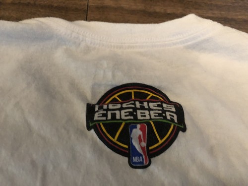 Maglietta Los Wolves Minnesota Timberwolves NBA Latin Heritage piccola bianca - Foto 9 di 9