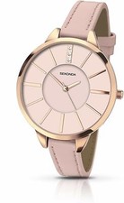 Image of Sekonda Editions Ladies Leather Strap Watch