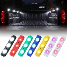 8 Pods LED Rock Lights Kit Underglow Car Truck Bed Lighting Neon Light Strips