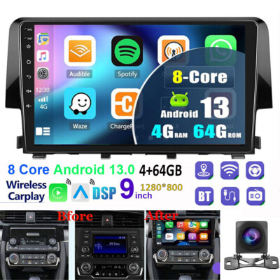 For Toyota Tundra 2007-2013 Sequoia 2008-2019 Car Stereo GPS BT Radio Android 12