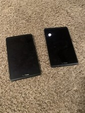 Verizon Ellipsis 8 QTAQZ3 16GB, Wi-Fi 4G Verizon 8" Tablets - Black Lot of 2