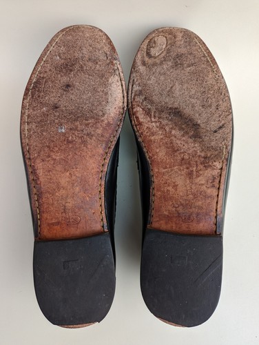 Allen Edmonds Stowe Tassel Loafers Men's Size 11 Black Dress Shoes 6818 - Picture 7 of 9