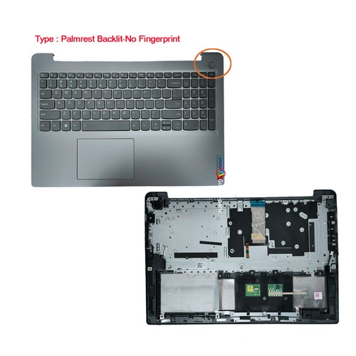 NEW For Lenovo ideapad 3-15ITL6 15ADA6 15ALC6 Back Cover/Palmrest KB/Bottom Case - Afbeelding 9 van 17