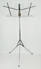 Hamilton Stands KB400N Hamilton Standard Music Stand 2 Sections Chrome Expands