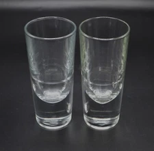 Vintage 1980s Carlo Moretti Bullet Glass Heavy Made In Italy- 5 1/4” 4 ounces