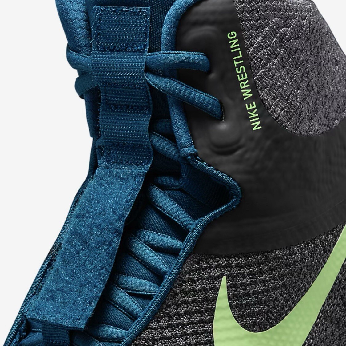 Nike Tawa Mens Boxing Wrestling Shoes Gray Blue CI2952-004 VNDS Size 9 Size 9 - Nike Tawa Anthracite Valerian Blue for sale online  main image 2
