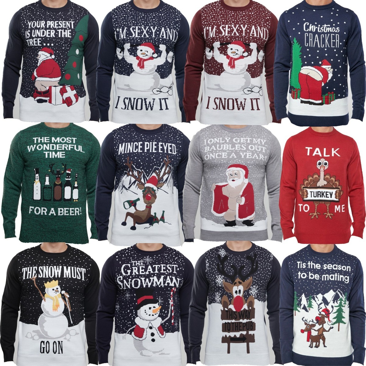 Snowman Christmas Jumper Snowman Christmas Jumper