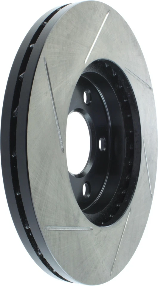 Rotor de freno delantero StopTech Sport ranurado de 1 pieza para Lincoln Town Car 03-11 Foto 2 de 4