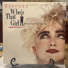 MADONNA – Who's That Girl - Original Vinyl LP Record 1987 VG++ SO COOL!