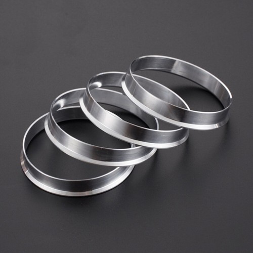 4 Pcs Hub Reducing Ring Wheel Decor Adapter Kit Car Centric Rings - Picture 3 of 10
