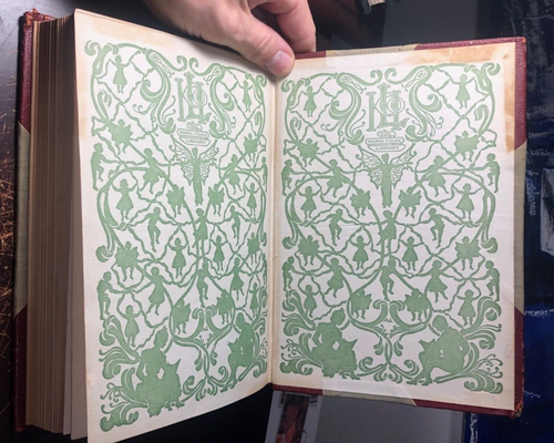 ANTIQUE Young Folks' Library : The Merry Maker Vol. 2 / LEWIS CARROL, MARK TWAIN - Picture 21 of 24