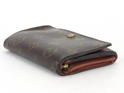 ルイビィトン LOUIS VUITTON L -shaped zipper wallet in two folds USED