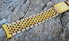 BEADS OF RICE BRACELET 18.5MM Curve End Fit vintage omega constelation 168.027