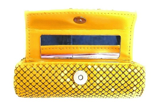 Metal Mesh Small Lip Stick Case "New" USA Stock - Picture 35 of 56