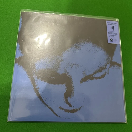 JUST MUSTARD - HEART UNDER - LTD RESIDENT EDITION -  BLUE VINYL + SIGNED PRINT