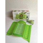 Lékué  Steamer Case With Tray Green 22-Oz. 