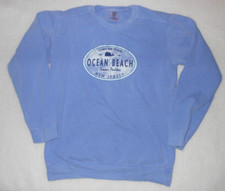 Comfort Colors Ocean Beach New Jersey Sweatshirt Women's S