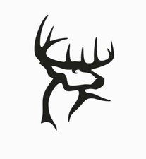 Deer Hunting Buck Vinyl Die Cut Car Decal Sticker - Free Ship- Deer Hunting Buck Vinyl Die Cut Car Decal Sticker - Free Ship-