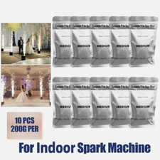 10Bag 200g For Cold Spark indoor Stage Effect Firework Event Party Wedding Park