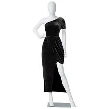 Female Full Body Realistic Mannequin Display Head Turns Dress Form w/Base