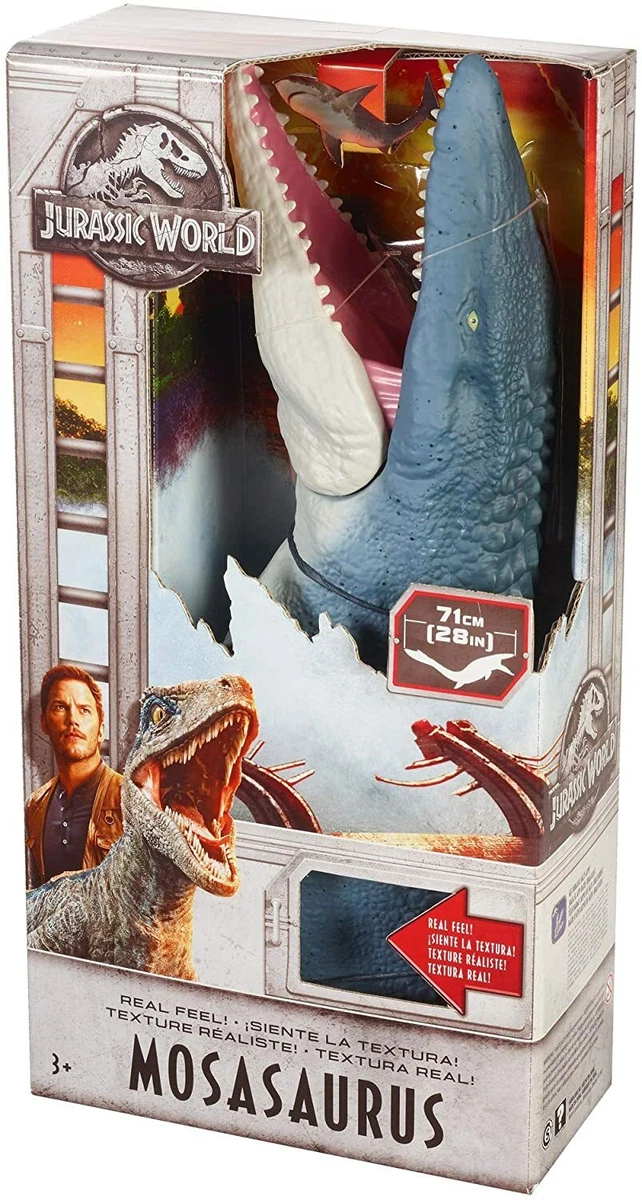 Jurassic world mosasaurus store real feel