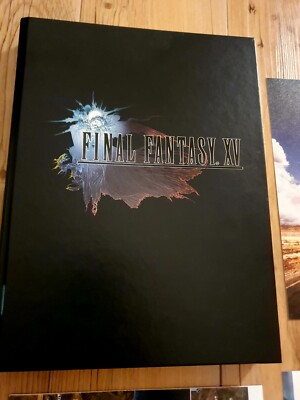 Final Fantasy 15 XV Limited Collectors Edition Guide Lösungsbuch Deutsch PS4