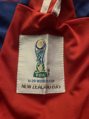 Camiseta de visitante rara para hombre FBT Camboya 2015 XL con parche de fútbol de la Copa Mundial de la FIFA Sub-20 - Imagen 5 de 7