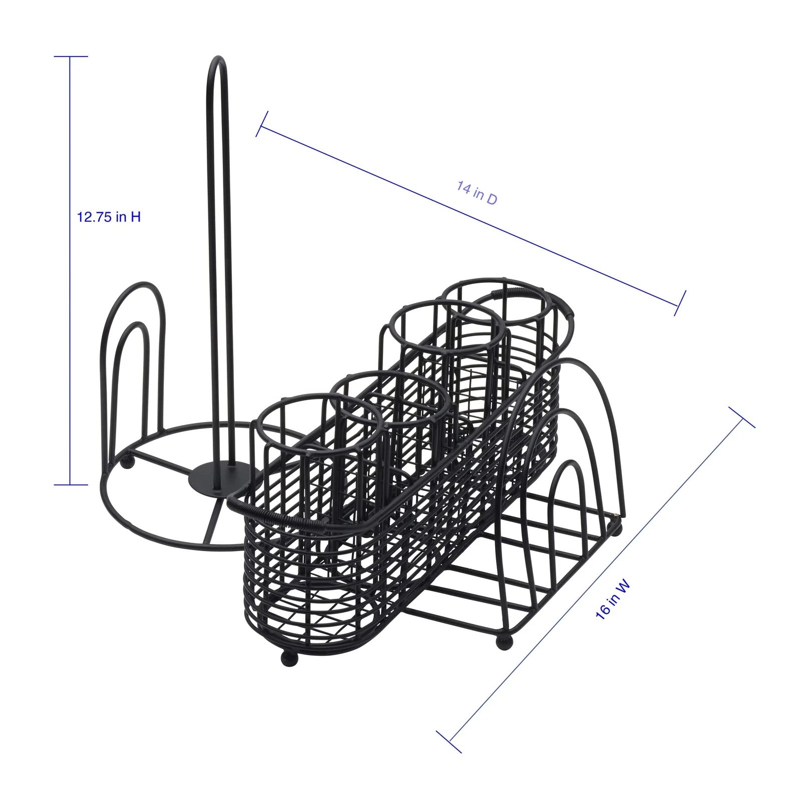Art Deco Hostess Buffet Storage Caddy - Thumbnail 5