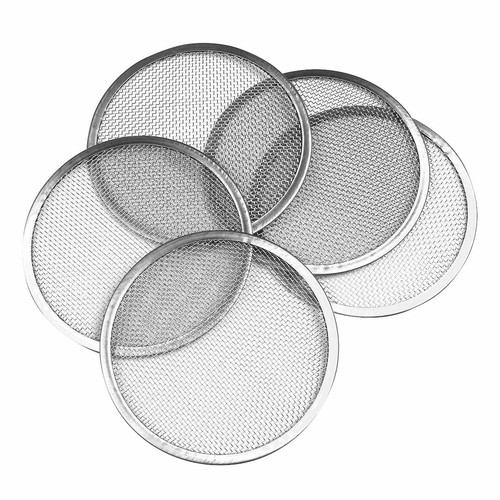 5x New_70/86mm Sprouting Mesh Screen Strainer Filter_for Mason Jars Canning - Picture 9 of 28