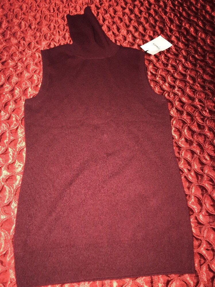Sample Mock Shell theory Refine Perfect Mock Shell Cashmere Size P | eBay