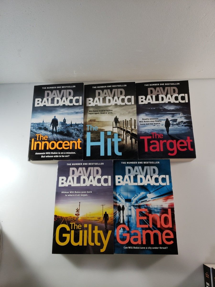 Will Robie Series Complete 5 Books Adult Pack Paperback Set By 