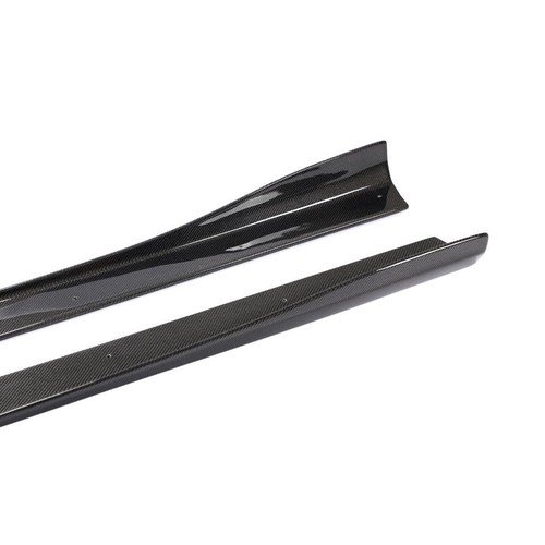 Para BMW F82 F83 M4 2014-19 REAL Fibra de Carbono Faldones Labiales Extensión Borde 2 Piezas - Imagen 11 de 14