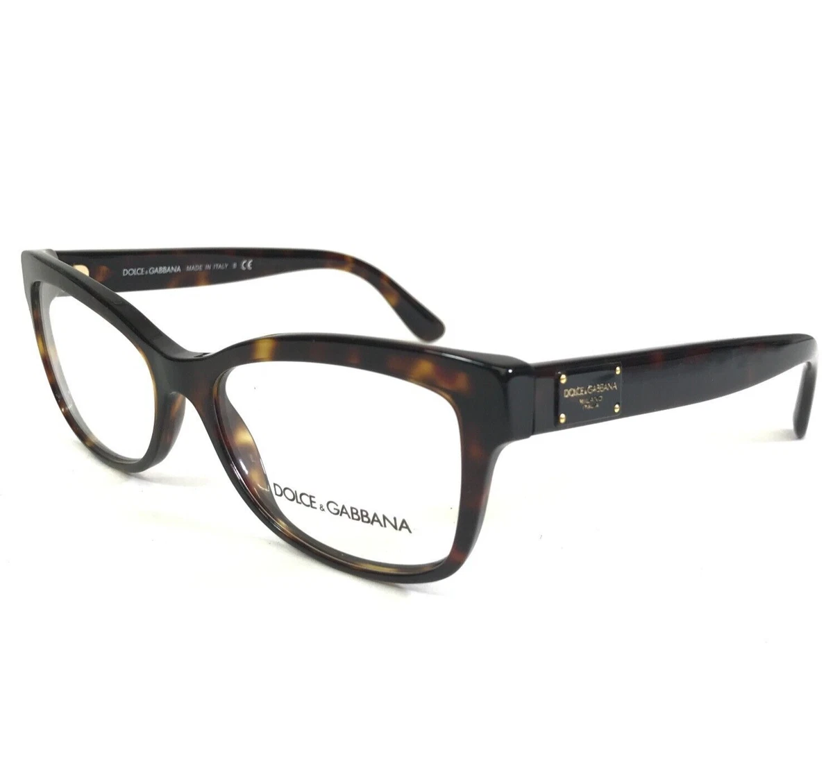 Dolce and gabbana sales tortoise frames