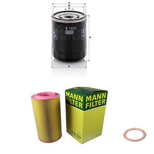 MANN-FILTER Inspektionspaket Filterset für Peugeot Boxer Kasten Citroën Jumper