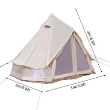 Regatta Canvas Bell Tent - Four Season Outdoor Camping Glamping Yurt
