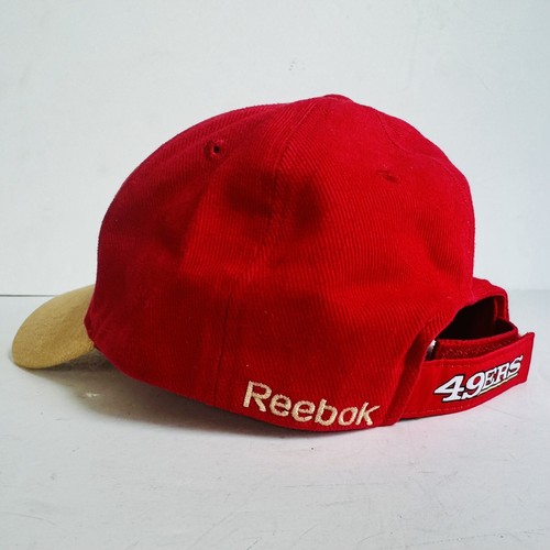 San Francisco 49ers Child Red Hat Cap w/ Tan Brim Reebok Baseball - Picture 3 of 8
