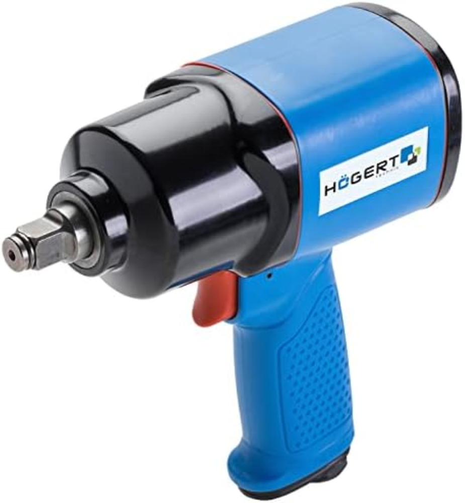 HÃ¶gert Technik HT4R622 - Avvitatore Pneumatico, Nero/Blu/Argento